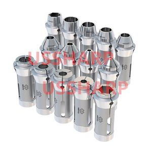 Độ chính xác cao Collet <span class=keywords><strong>Chuck</strong></span> F38, <span class=keywords><strong>miyano</strong></span> máy tiện làm việc 164e Collet với mũi dài cho truy cập trục chính - Product Image 2