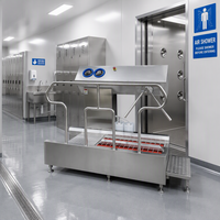 SUS304 Edelstahl Stiefelwaschanlage Automatische Stiefelwaschmaschine Hygiene-Reinigungsstation für Schlachthöfe und Verarbeitungsanlagen