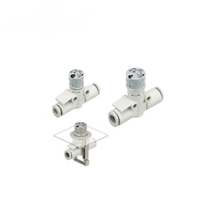 Van điều khiển lưu lượng AirTAC AJ Series van kim điều chỉnh hiệu suất cao 1 8 inch NPT Thread để điều chỉnh không khí trơn tru - Product Image 3