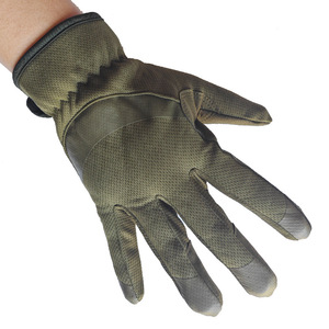 Full-Finger Tactical <strong>Gloves</strong> for Training Outdoor Motorcycling-Black Green Tan <strong>Camouflage</strong> for Cycling Sports Casual Fishing - Product Image 2