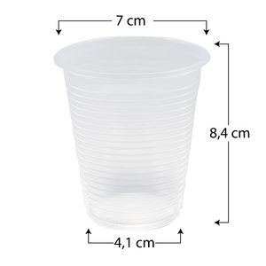Bicchiere monouso in plastica rigida tipo Kristal da 300 ml per bevande - Product Image 2