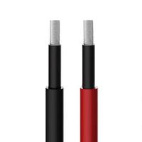 Hochwertiges Verzinntes Kupfer PV1-F Photovoltaik-Kabel mit Rot-Schwarzem Mantel 6/4/2,5mm 100m/Rollen