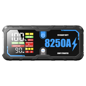 Arrancador de batería de coche portátil de 12V 1000A Peak Car Battery Booster Luz LED para gasolina Diesel Coches Camiones Motocicletas - Product Image 1