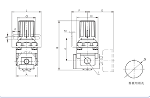 Regulador de Presión de Aire Neumático Ajustable de Alta Calidad, Regulador de Presión de Aire Neumático <span class=keywords><strong>SMC</strong></span> - Product Image 5