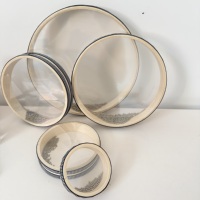 Wholesale/OEM/Factory Price Transparent Sea Drum Wooden Wave Drum Sea Wave Sound Drum 4.6.8.10.12 Inch Ocean