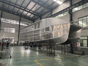 Double Hull <span class=keywords><strong>Boats</strong></span> 7,9 m 26 Fuß geschweißtes Aluminium Katamaran Power <span class=keywords><strong>Fishing</strong></span> Schnellboot für die Freizeit - Product Image 3