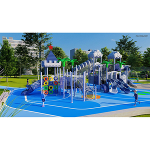 Tobogán de parque infantil de alta calidad, equipo comercial innovador para exteriores para niños - Product Image 3