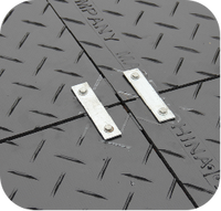 Vierge et recyclé 4X8 HDPE route temporaire tapis de protection du sol pour la construction