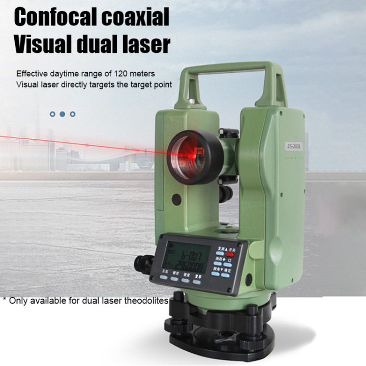 High Quality Electronic Digital Theodolite Surveying Instrument Laser ...