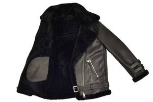 Abrigo de Piel de Oveja de Doble Cara para Mujer VRGSW0096 Galvaine TR, Ropa de Abrigo Moderna para Invierno, Primavera y Otoño - Product Image 6