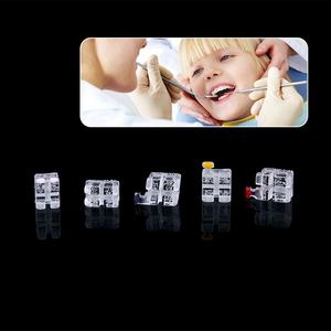 Meest Populaire Tandheelkundige Heldere Monokristallijne Saffier Mini Roth Orthodontische Beugels - Product Image 6