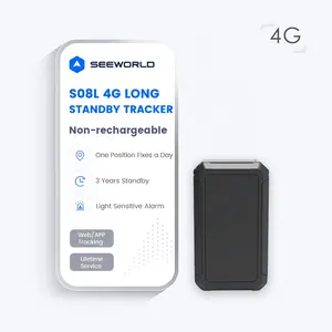 3 Years Standby Need 2G 4G Sim Card Wireless GPS GSM Cargo Strong Magnetic Mount Assets Tracker