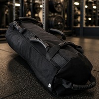 Sac de sable d'entraînement durable avec logo personnalisé, lesté, 10KG 20KG 30KG, pour la musculation et le fitness, avec 7 poignées