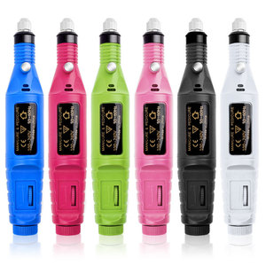 Mini perceuse à ongles électrique sans balais 20000 tr/min, forme stylo, rechargeable par USB, kit de lime électrique portable - Product Image 4
