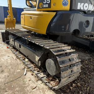 Mini-excavatrice sur chenilles Komatsu PC35MR-5 d'occasion, 3,5 tonnes, d'origine japonaise, compacte, hydraulique - Product Image 3