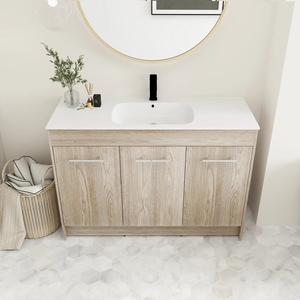 Nhà vệ sinh mới nội thất phòng tắm Vanity với bồn rử<span class=keywords><strong>a</strong></span> đôi vanities phòng tắm - Product Image 3