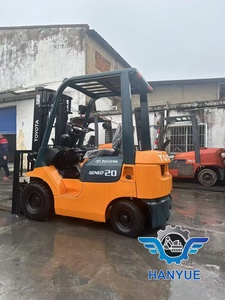 Empilhadeira Toyota Usada de 2 Toneladas em Boa Condição de Funcionamento, Marca Japonesa Toyota, Modelo 2 Ton Toyota Forklift FD20 à Venda - Product Image 4