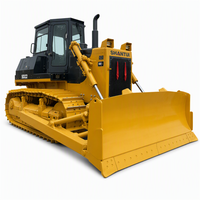 Nouvelle Pelleteuse Routière d'Occasion Stable SHANTUI SD22 pour la Construction Routière à Grande Échelle et le Nivellement des Terrains sur les Projets Autoroutiers