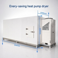PLC-gestuurde industriële fruit- en groentedroger, energiezuinige warmtepompdehydrator voor mangodroogmachine