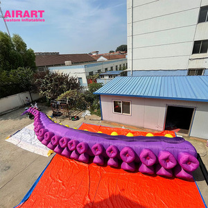 Tentáculos de Pulpo Inflables Morados para Actividades de Verano, Tentáculos de Pulpo Inflables para Decorar Edificios - Product Image 6