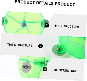 Jouet interactif pour oiseaux, roue de recherche de nourriture, distributeur de nourriture pour perroquets, pour noix et friandises, roue tournante à fixer à la <span class=keywords><strong>cage</strong></span> pour réduire l'ennui - Product Image 5