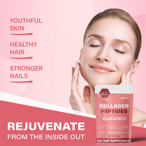 Poudre d'hyaluronate de sodium de supplément diététique de beauté naturelle de peptide hydrolysé de poudre de collagène d'échantillon gratuit d'OEM - Product Image 3