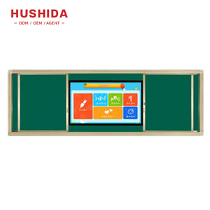 Tablero digital de 86 pulgadas con pantalla HD para aula, <span class=keywords><strong>pizarra</strong></span> de empuje para enseñanza y clase escolar - Product Image 2