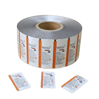 Rouleau de film plastique laminé en aluminium à 2 couches ou multicouches avec impression pour les médicaments ou l'emballage de sachets alimentaires