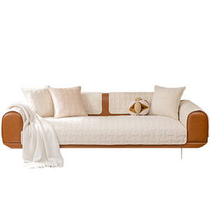 <b>Sofa</b> <b>Cover</b> Creamy Color Non-Slip Modular <b>Sofa</b> Cushions 90-140cm Solid Pattern Spring 2026 - Product Image 5