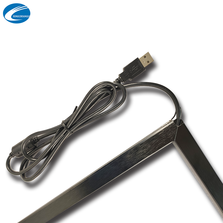 Fabriqué en Chine 65 "multipoint tactile USB IR ouvrir BRICOLAGE cadre À Écran Tactile infrarouge pour La machine de Publicité