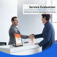Tablette Android 8 pouces RK3566 avec écran tactile capacitif en forme de L, évaluateur de commentaires clients, borne de commande de restaurant, kiosque de commande automatique