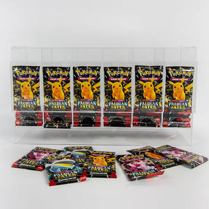 Présentoir <span class=keywords><strong>de</strong></span> distributeur d'acrylique à 6 emplacements personnalisé pour <span class=keywords><strong>Pokemon</strong></span> MTG TCG Packs <span class=keywords><strong>de</strong></span> cartes à collectionner ETB Organisateur <span class=keywords><strong>de</strong></span> <span class=keywords><strong>base</strong></span> - Product Image 1
