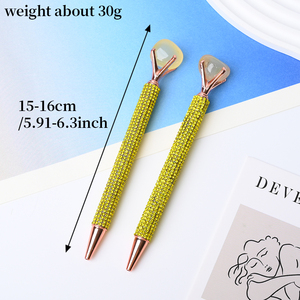 ปากกาลูกลื่นคริสตัลหินธรรมชาติ ดีไซน์ใหม่ ขายส่ง สำหรับเป็นของขวัญ - Product Image 3