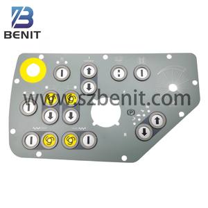 Produit chaud asphalte finisseur pièces console principale bouton panneau film autocollant ancienne génération avec autocollants avec anneaux cercles - Product Image 5