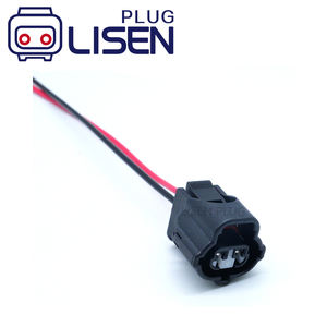 7283 7929 Motor semprot air Wiper mobil otomatis Harness kabel 2 Pin untuk h-onda t-oyota 90980-11025 - Product Image 2