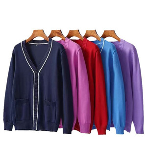 <span class=keywords><strong>Cardigan</strong></span> da Infermiera in Velluto Lavorato a Maglia, Caldo e Spesso, <span class=keywords><strong>Blu</strong></span>, Anti-Pilling, per Lavoro Ospedaliero - Product Image 1