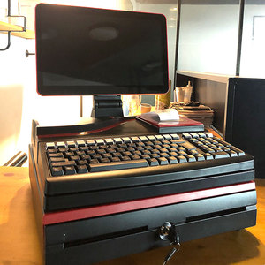 Système POS tout-en-un 15,6 pouces avec clavier, terminal POS, caisse enregistreuse pour magasin de proximité - Product Image 3