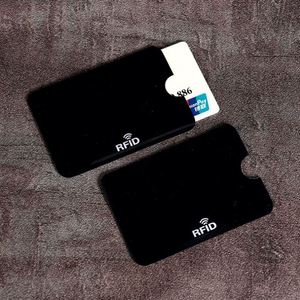 Xdh1811 Rfid Blocking Credit Holder Logo Bank Antiscan Foil <b>Pocket</b> Anti-Rfid Pet <b>Plastic</b> Smart Card Sleeve Custom Gifts - Product Image 6