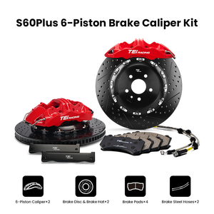 Kit de freinage avant TEI S60-PLUS à 6 pistons, kit de freinage à disque pour <span class=keywords><strong>GOLF</strong></span> VII <span class=keywords><strong>Golf</strong></span> 7 R Line MK7 2012-2021 - Product Image 1