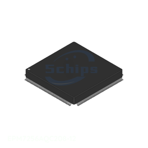 Composants électroniques intégrés EPM7256AQC208-12 208 BFQFP Acheter en ligne Canal fabricant - Product Image 1