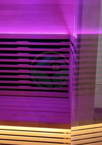 Chauffage infrarouge intérieur haut de gamme en pruche Sauna intérieur infrarouge pour 1 personne avec <span class=keywords><strong>bar</strong></span> à oxygène - Product Image 5