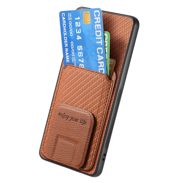 Factory OEM Kickstand Card Pockets Phone case Skin Cover for Xiaomi 15 Pro/Redmi Note for Samsung S26 Ultra Credit Card case