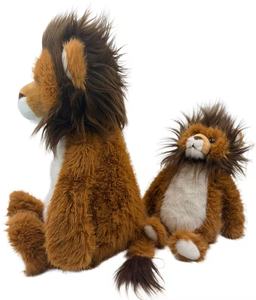 Juego de Peluches de Animales de la Selva: León, Tigre y Leopardo - Product Image 4