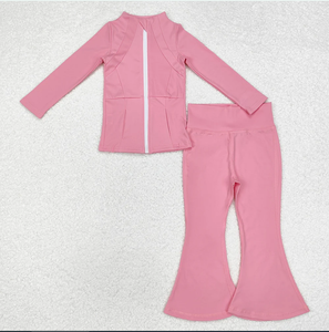 Conjuntos de Ropa Deportiva para Bebés Niñas, 8 Colores, Chaquetas y Pantalones de Yoga, 2 Piezas - Product Image 3