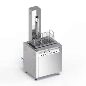 Filter System 160L Industrial Ultrasonic Cleaner Rinse Dry System DPF Parts Engine Block Oil Rust Degreasing Cleaning Machine