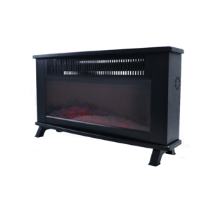Chauffage d'appoint à flamme simulée 3D, radiateur électrique multi-niveaux avec télécommande, chauffage par tube à air chaud à sortie supérieure - Product Image 2