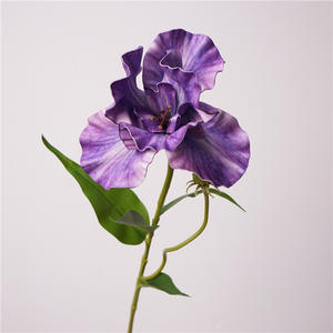 Ramo de decoración del hogar para fiesta de boda, accesorio fotográfico, arreglo de escritorio, flores de simulación de sueños, arreglo de <span class=keywords><strong>Iris</strong></span>, flores - Product Image 2