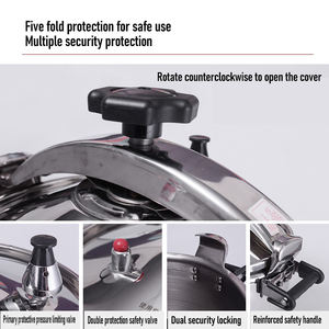 304 <span class=keywords><strong>Olla</strong></span> <span class=keywords><strong>a</strong></span> <span class=keywords><strong>presión</strong></span> de <span class=keywords><strong>acero</strong></span> <span class=keywords><strong>inoxidable</strong></span> Seguridad <span class=keywords><strong>a</strong></span> prueba de explosiones 20 <span class=keywords><strong>litros</strong></span> <span class=keywords><strong>olla</strong></span> <span class=keywords><strong>a</strong></span> <span class=keywords><strong>presión</strong></span> 40L - Product Image 6