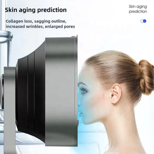 Yüksek çözünürlüklü 3D cilt analizörü profesyonel AI yüz cilt tarayıcı saç folikülü algılama ile yeni yüz tarayıcı makinesi - Product Image 4