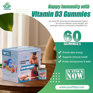 Gummies de <span class=keywords><strong>Vitamine</strong></span> D3 en Gros – Pratiques et Délicieuses à Mâcher <span class=keywords><strong>pour</strong></span> Enfants et Adolescents en Croissance – 400 UI – Soutien à <span class=keywords><strong>la</strong></span> Santé Osseuse - Product Image 2